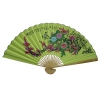 Paper Wall Fan with Plum Pictures
