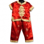 Red Chinese Styled Suit for Boys