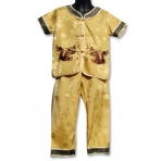 Yellow Chinese Styled Suit for Boys
