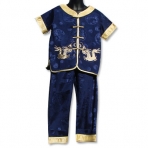 Blue Chinese Styled Suit for Boys