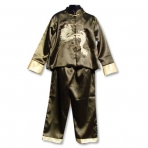 Green Chinese Styled Suit for Boys