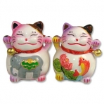 Set of 5 Lucky Cats